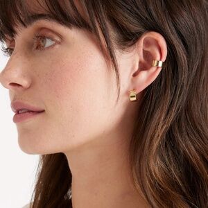 Gold Wide Ear Cuff